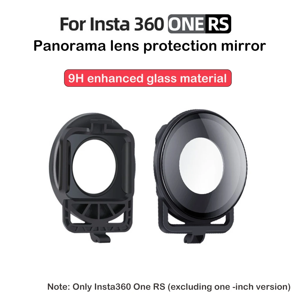 Купи For Insta360 One Rs Upgrade Version Panoramic Protective Mirror Protective Cover Protective Cover Sports Camera Accessories за 1,619 рублей в магазине AliExpress