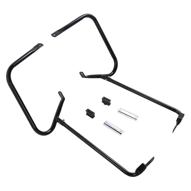 Мотоциклетная седельная сумка, кронштейн, опорная планка для Harley Touring Road King Road Street Glide Electra Glide 1997-2008