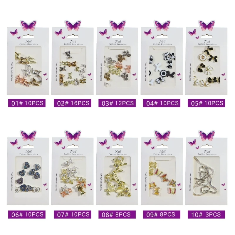 

10 шт. 3D ювелирные изделия, роскошное искусство из сплава, Блестящие кристаллы, алмазные драгоценные камни для ногтей, Декор, кольца, серьги, сделай сам