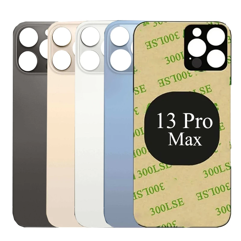 1 шт., стеклянная крышка батарейного отверстия для камеры iPhone 13pro Max
