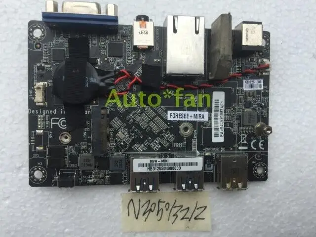 

For ECS BSW-MINI V:1.0 Mini-ITX Mainboard N3050/EMMC32G/2G HDMI+VGA DDR4 Tested