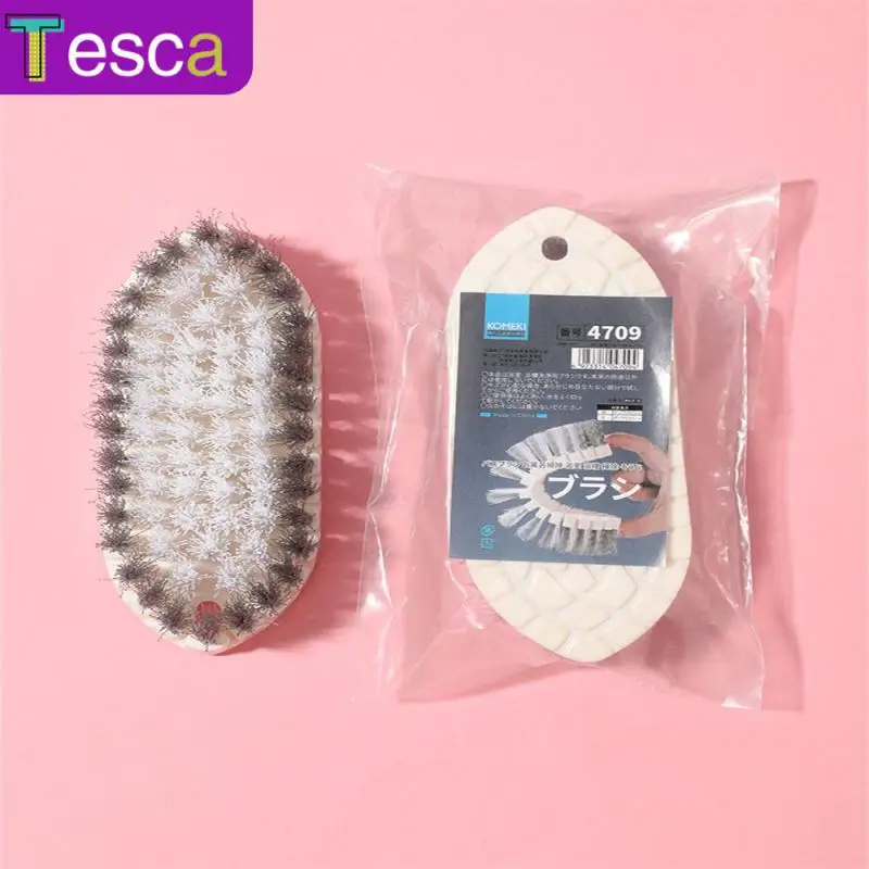 

Good Flexibility Floor Brush Remove Stubborn Stains Tough Bristles Strong Decontamination Multi-function Cleaning Brush