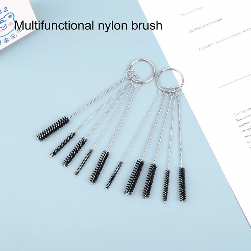 

1pcs 5 In 1 Bottle Tube Nozzle Brushes Cleaning Brush Kitchen Cleaner For Glasses Keyboards Pipe Clean Accessories