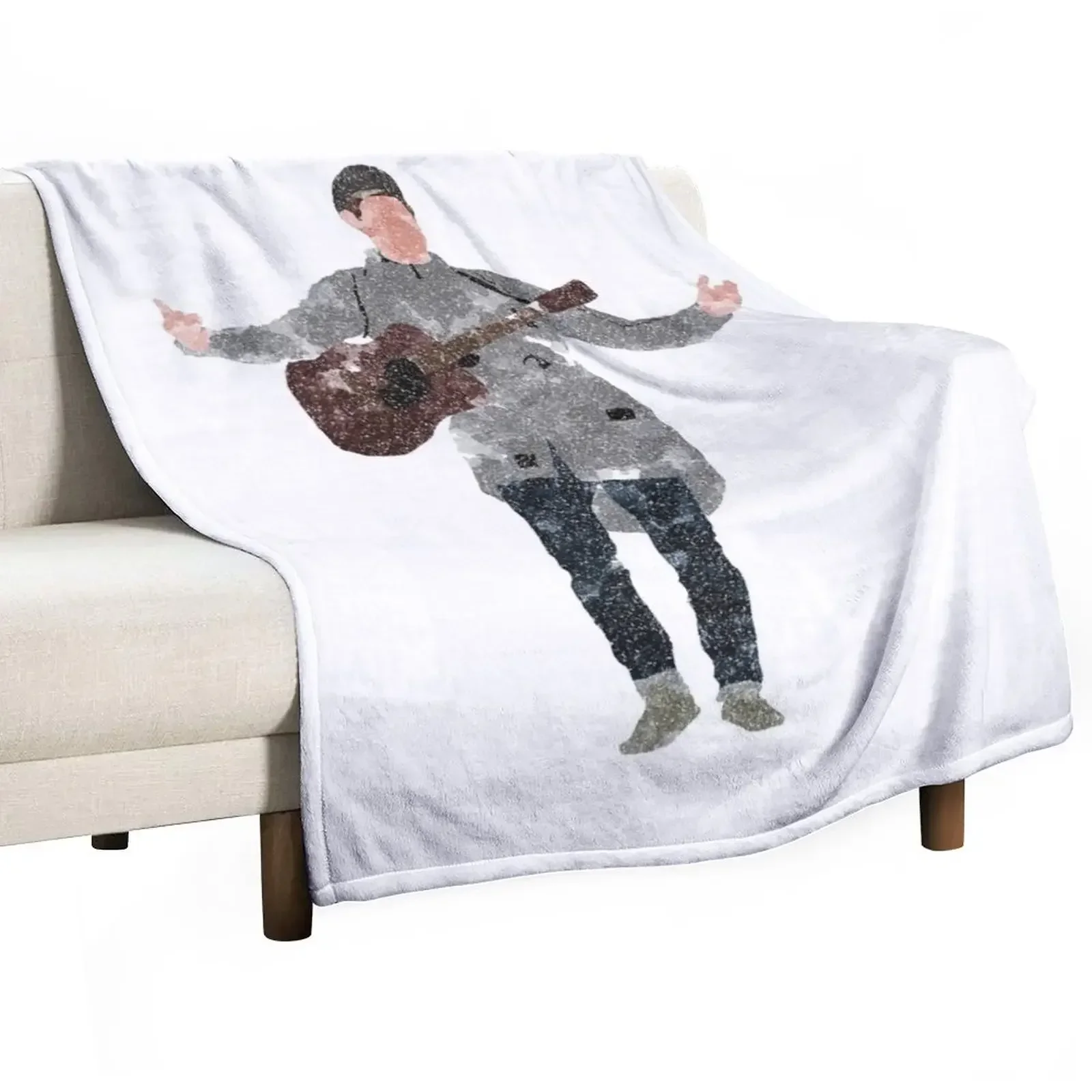 Gerry коричная Акварельная печать (прозрачность) плед одеяло Thins Hairys термальные