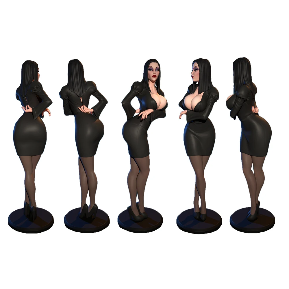 

Набор моделей из смолы Morticia 1:24, комплект неокрашенных пластиковых моделей