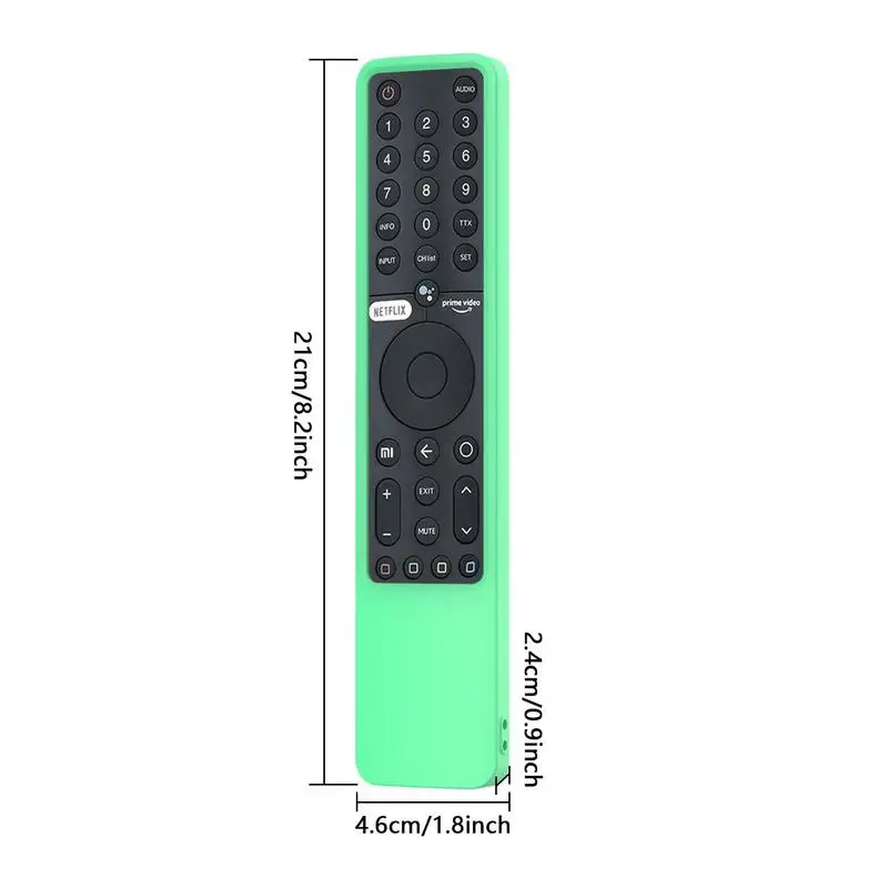 Silicone Remote Case For Xiaomi P1 Mi TV P1/P1E/Q1/Q1E BT Voice Luminous Remote Control Cover XMRM-19 TV Stick images - 6