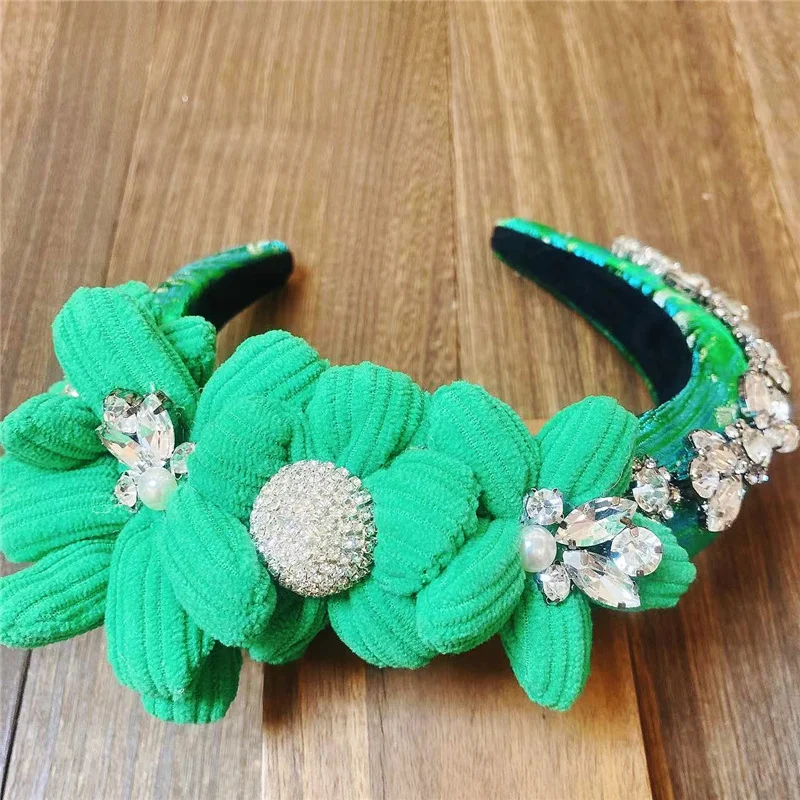 Женская повязка на голову в стиле ретро 3 цвета