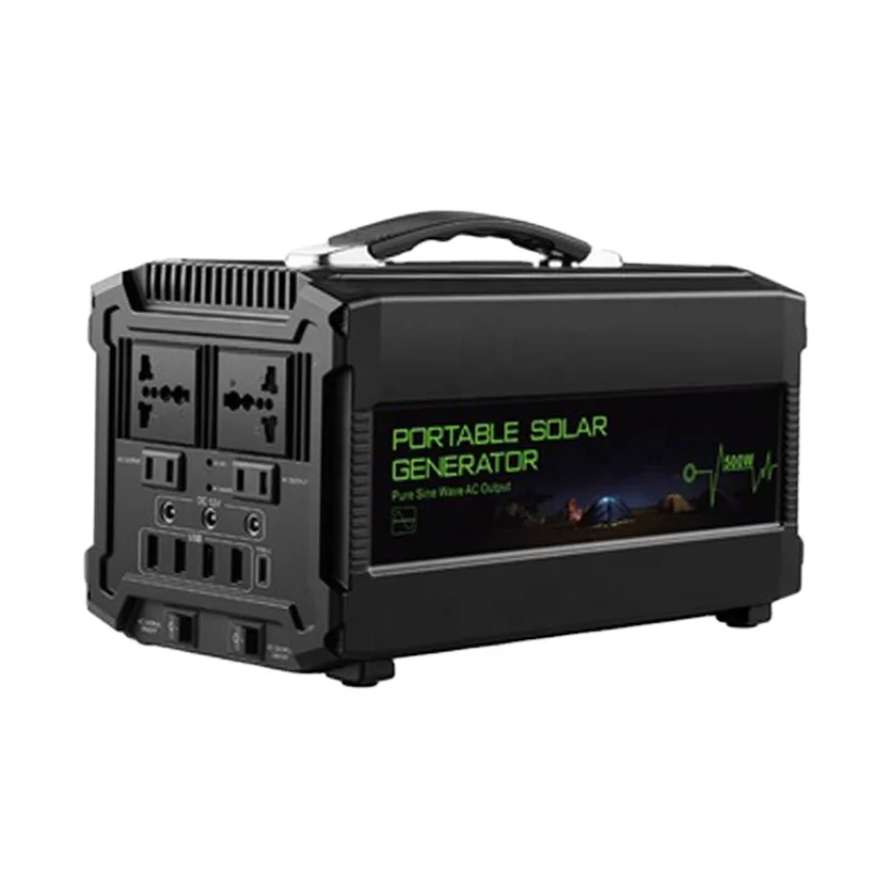

Solar Generator 500W Car Grade Lifepo4 Battery Pack Mini Solar Generator with Panel Completed Set for Outdoor Camping Home