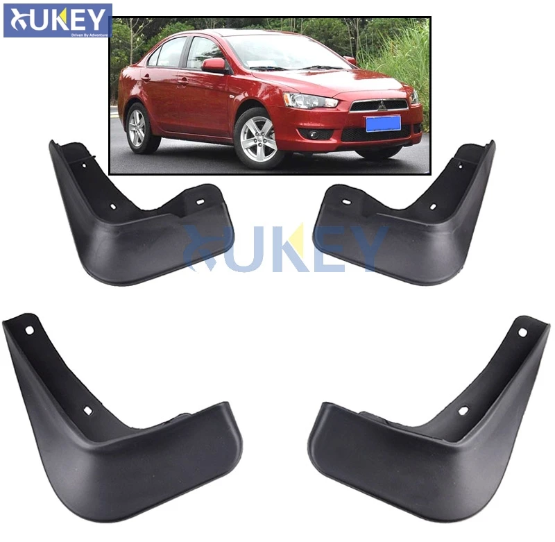 

Для Mitsubishi Lancer 2008-2013 2009 2010 2011 2012 седан DS ES брызговики брызговики крыло передние и задние автомобильные брызговики