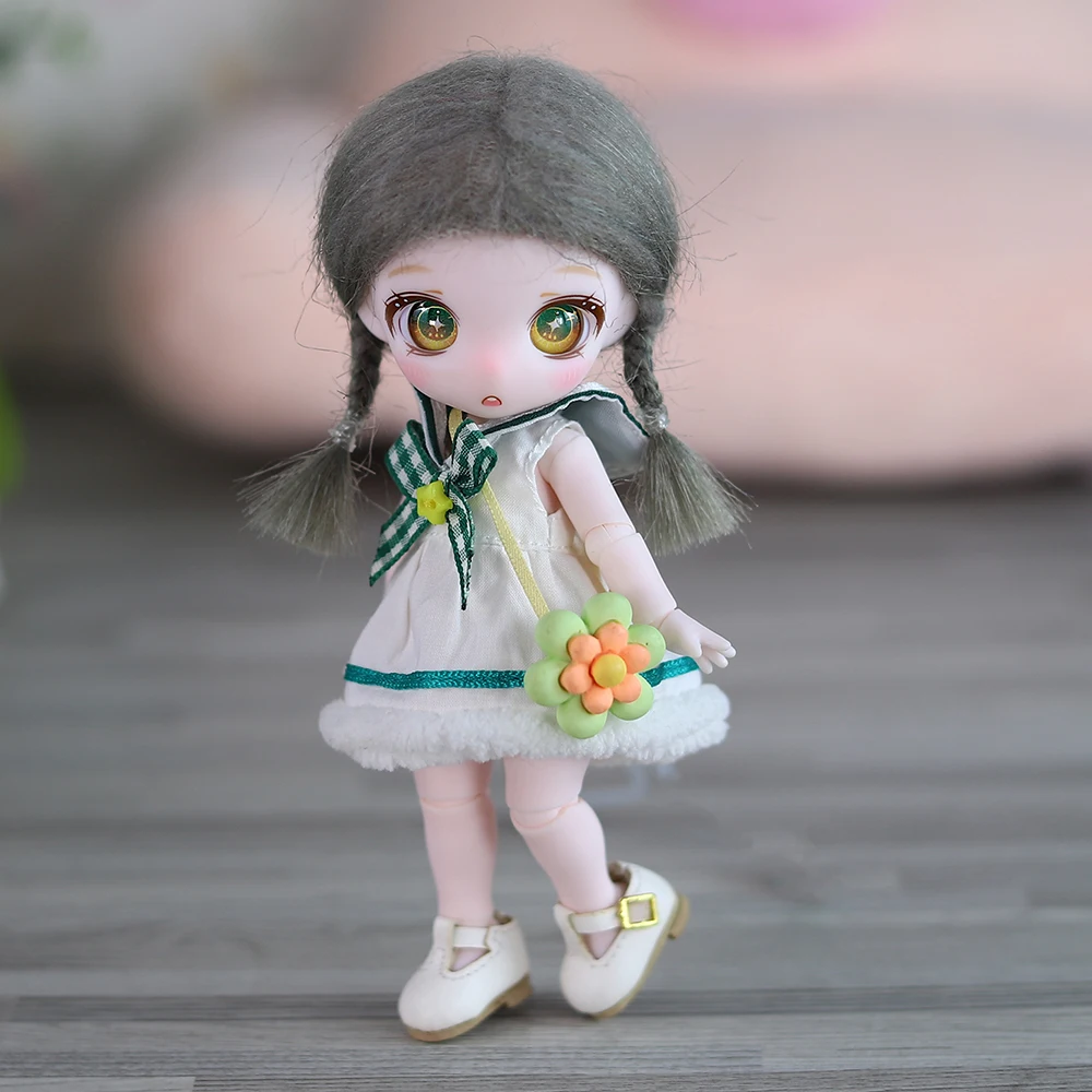 Аксессуары для кукол DBS Dream Fairy BJD OB11 MAYTREE сменный парик 1/12 голова куклы милая