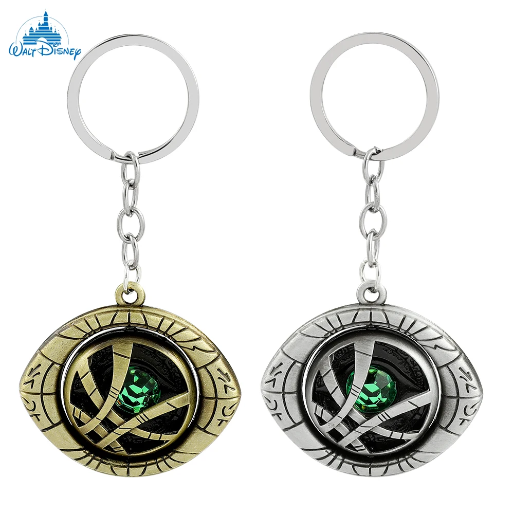 

Disney Marvel Avengers Fashion Keyring Superhero Doctor Strange Eye Of Agamotto Punk Keychain Car Key Accessories Gift For Fans