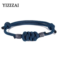 yizizai handmade adjustable thread rope bracelet for women men lovers couple braceletes minimalist jewellry valentines day gift