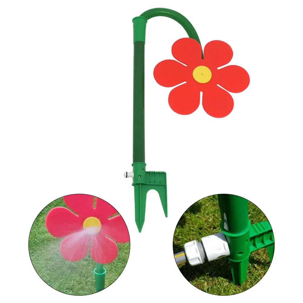 

1pc Crazy Daisy Sprinkler Garden Lawn Funny Crazy Rotating Sunflower Garden Sprinkler Irrigation Tool Garden Creative Decoration