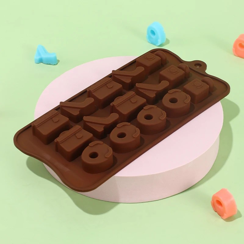 

Silicone Mold Chocolate Baking Mould Cake Cookies Candy Fudge Pastry Jelly Pudding Non-Stick Baking Moulds Bakeware
