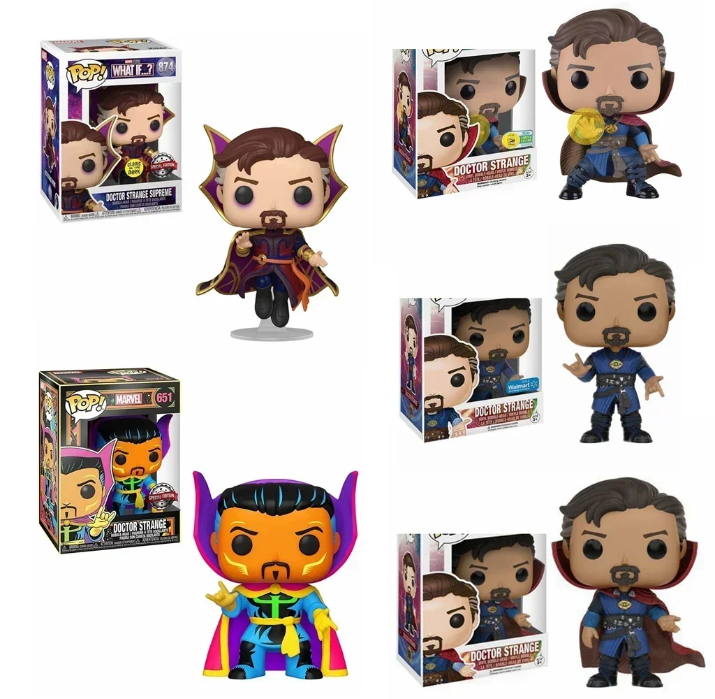 Фото FUNKO POP Marvels Доктор Мстителей Странный 651 #   874 #   161 #   169 #   174 #   Игрушка с качающейся головой, виниловые фигурки, коллекция игрушек №3