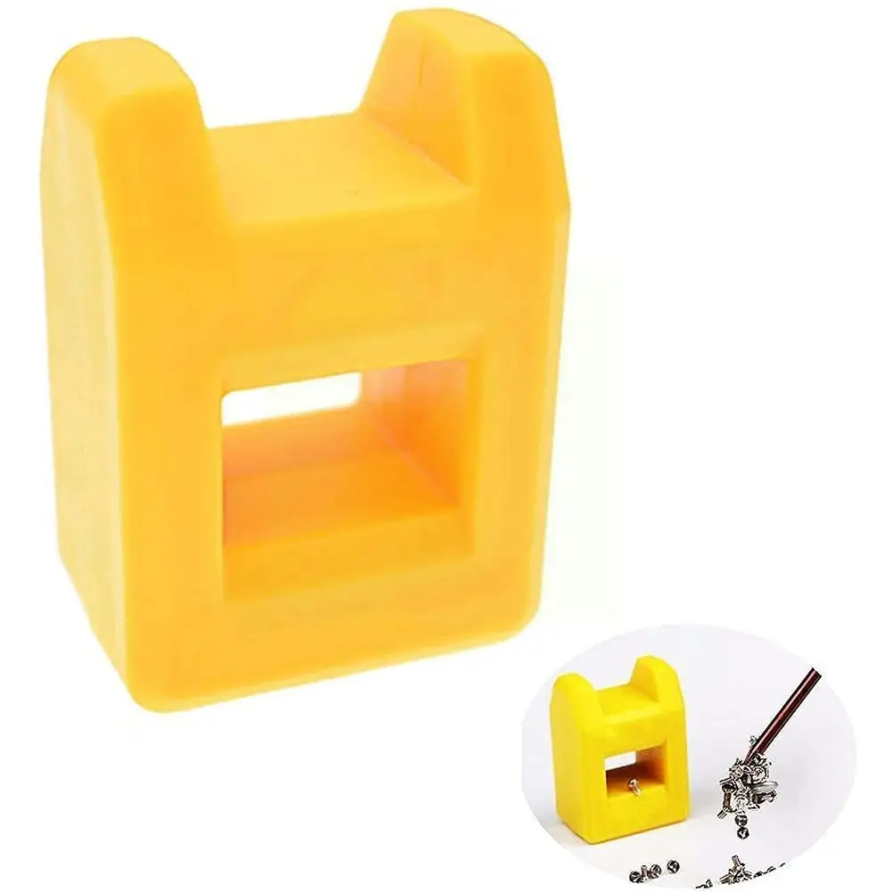 

Mini 2 In 1 Screwdriver Tool Porcelain Demagnetizer Filling Demagnetization Porcelain Quickly Powerful Magnetizer Degausser A7y5