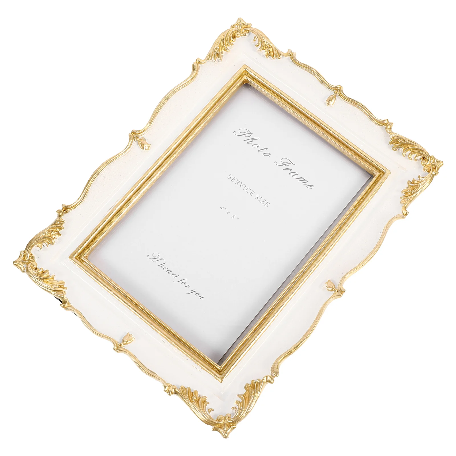 

Frame Photo Picture Frames Tabletop Holderresin European Desktop Display Vintage Baroque Style Wedding Prop Stand Carvedpanel