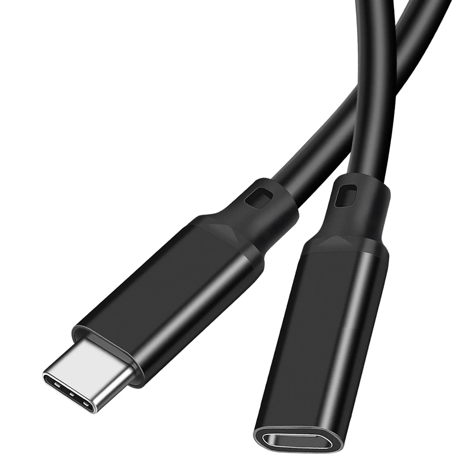 Удлинительный кабель USB C 3.2 20 Гбит/с 90 градусов Gen2 Type-c
