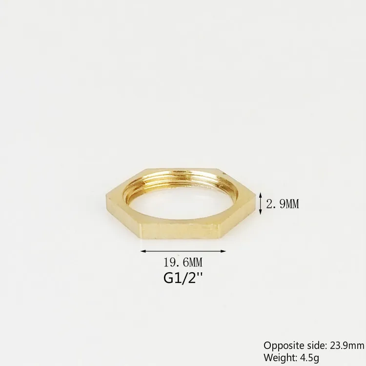 

Латунные стопорные гайки для труб 1-5 шт.