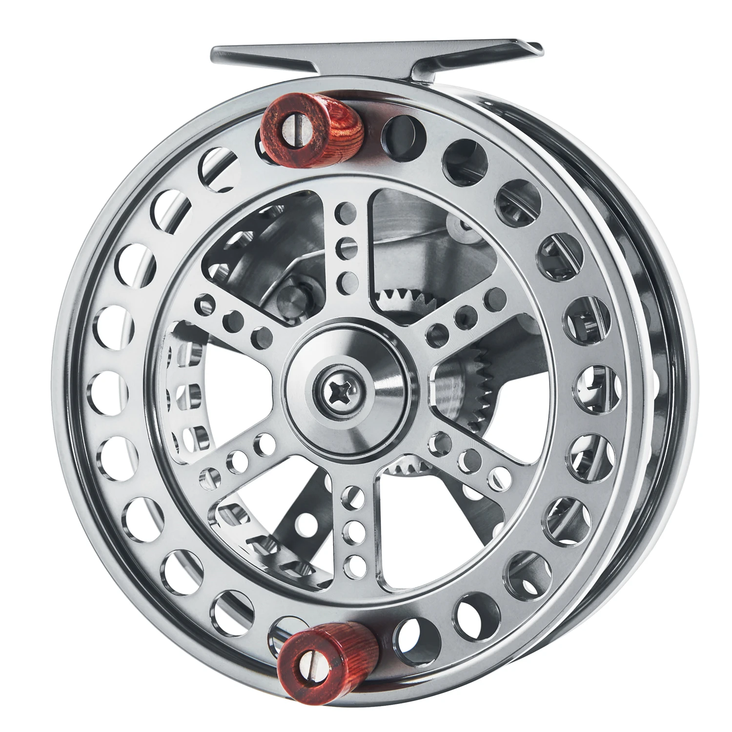 CNC MACHINED ALUMINUM CENTER PIN CENTREPIN FLOATING REEL 108MM 4 1/4 INCH STEELHEAD SALMON TROTTING FISHING