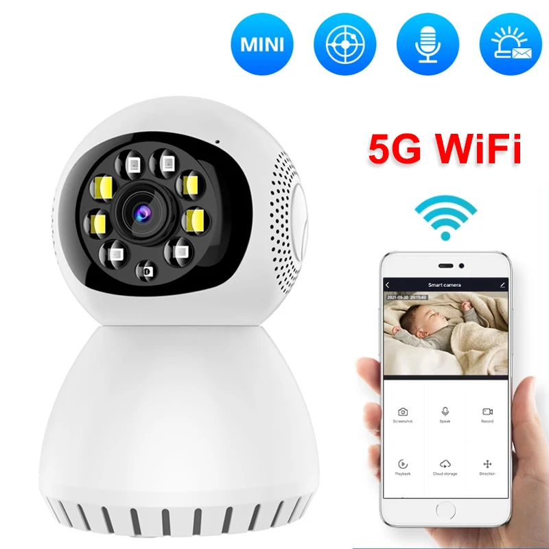 

Беспроводная мини-камера видеонаблюдения, 1080P, с Wi-Fi