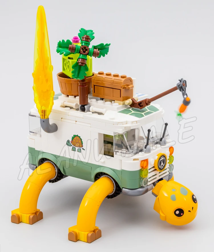 434 шт. черепаха мечты миссис Кастильо фургон летающая подводная лодка режим