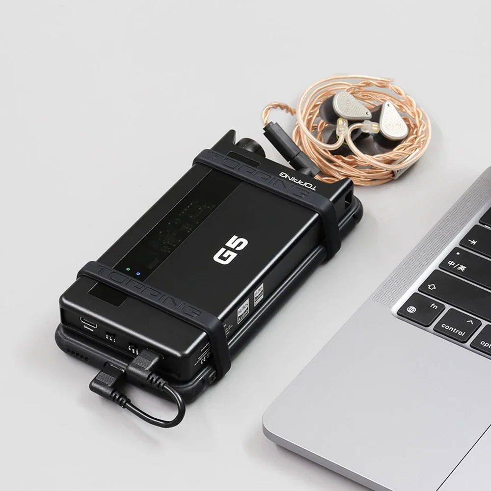 TOPPING G5 Bluetooth Портативный USB ЦАП Усилитель для наушников ES9068AS чип Hi-Res Audio PCM768 DSD512 3 5 +
