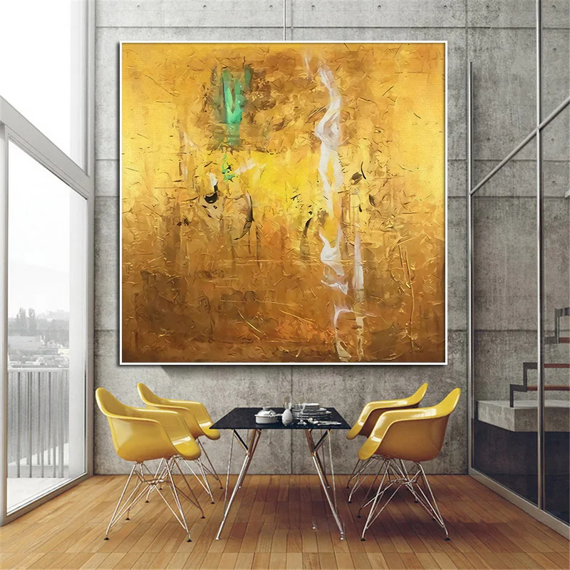 

Абстрактное Золотое Искусство ретро плакаты и принты Современная Картина на холсте Скандинавская Настенная картина для минималистской го...