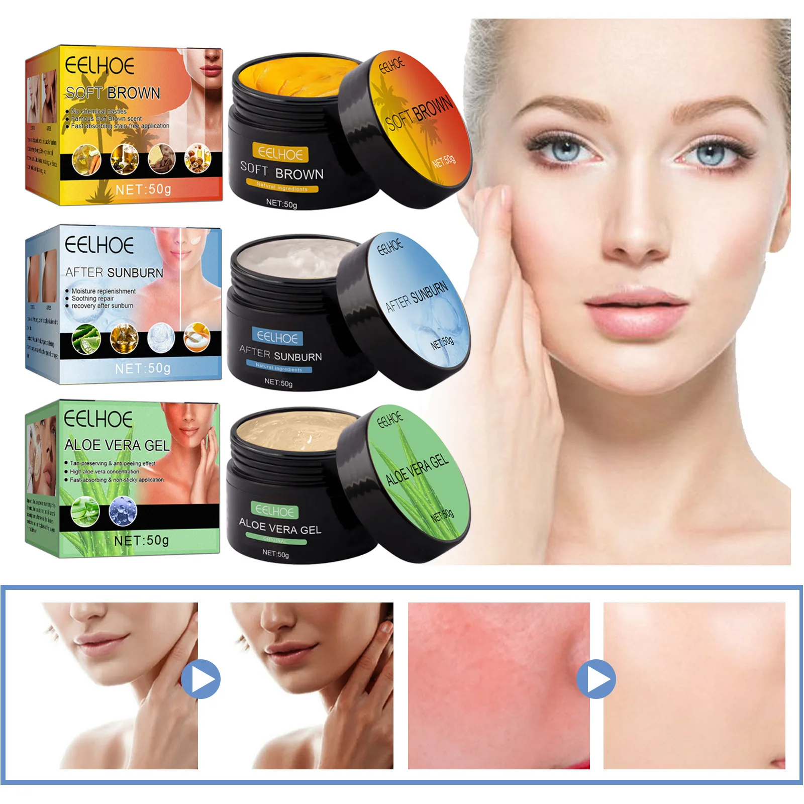 

Летний крем-автозагар без солнца для лица и тела