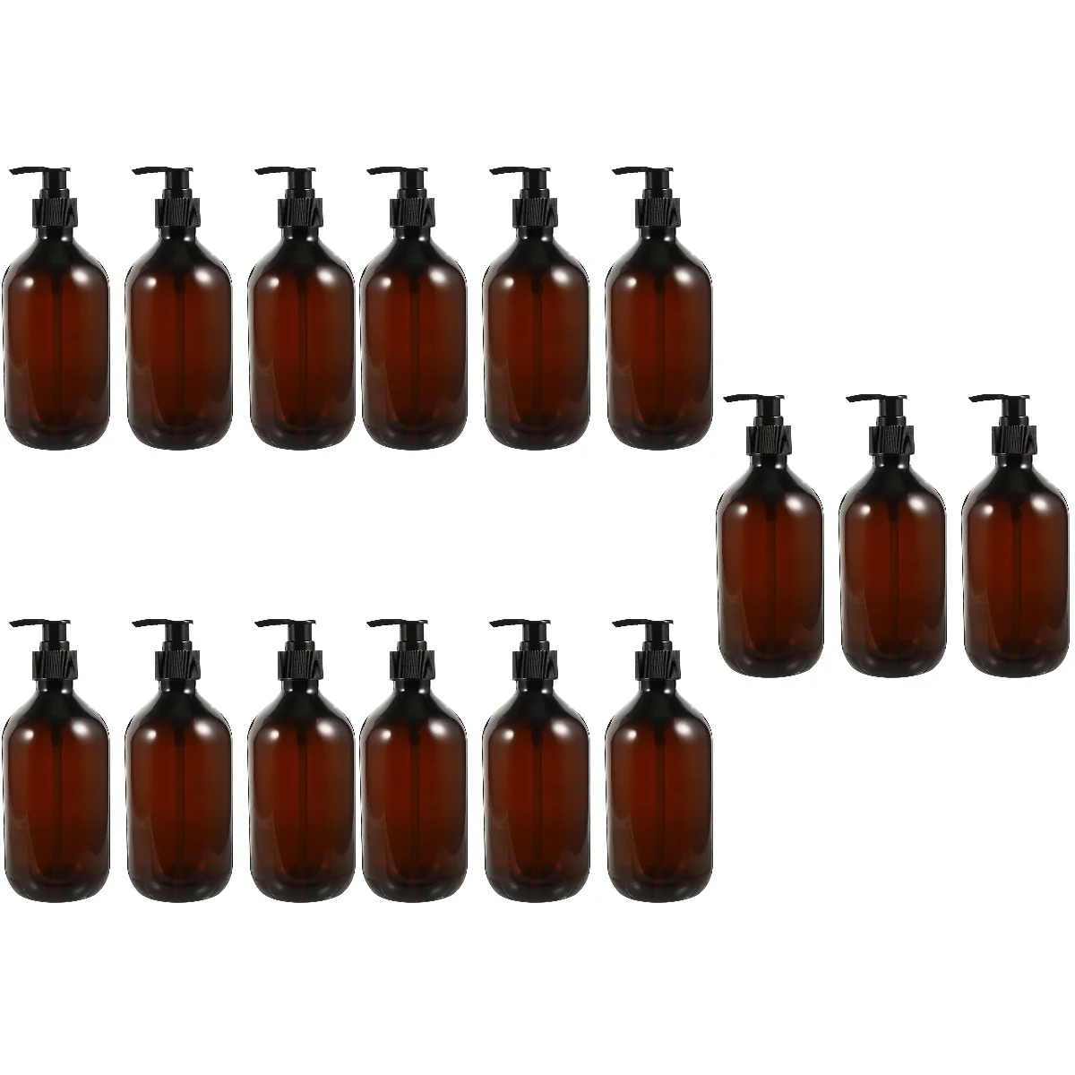 

Bottles Shampoo Refillable Bottle Pump Empty Dispenser Body Dispensers Lockingwash Hand Shower Soap Ambercontainer Lotion