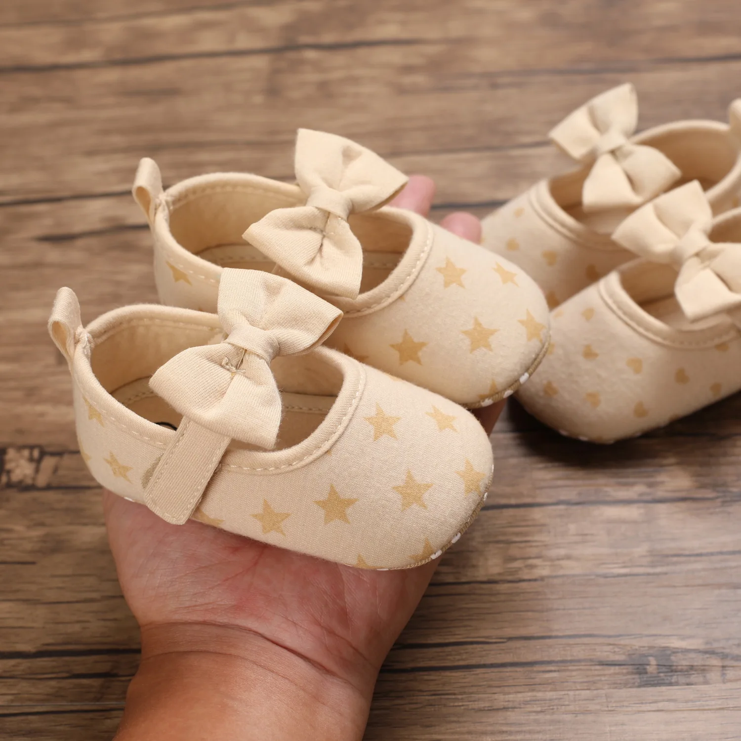 

Spring and Autumn Baby Toddler Shoes Soft Bottom Bow Cute All-match Princess Shoes Baby Girl Toddler Shoes