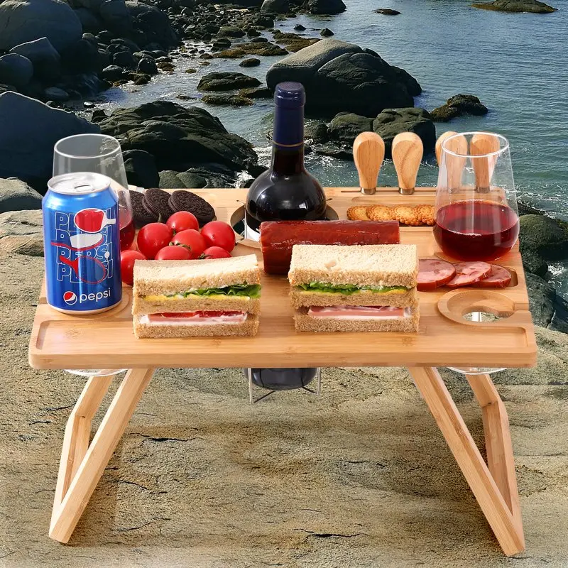 

"Ultralight Portable Mini Folding Camping Table and Chair Set for Picnics"