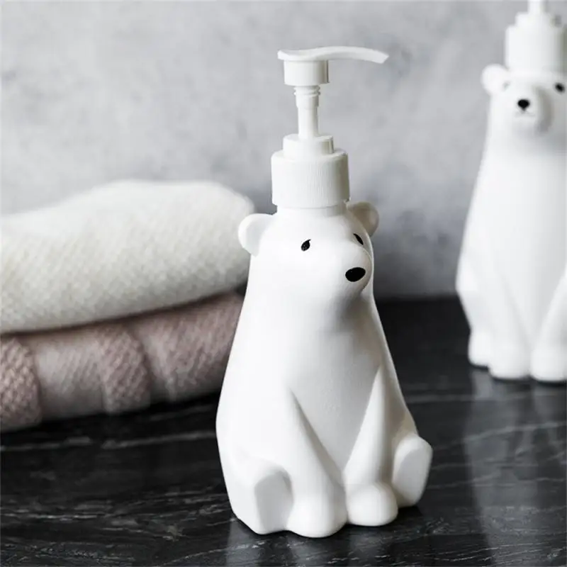 

450ml Bathroom Soap Dispenser Bottle Shower Gel Bottle Press Type Refillable Bottle For Shampoo Body Wash Bathroom Container