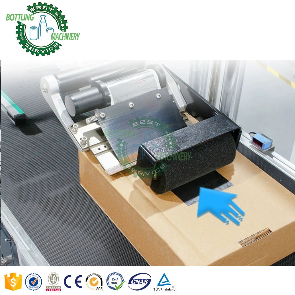 Автоматическая самоклеящаяся машина для нанесения этикеток пакетик винных