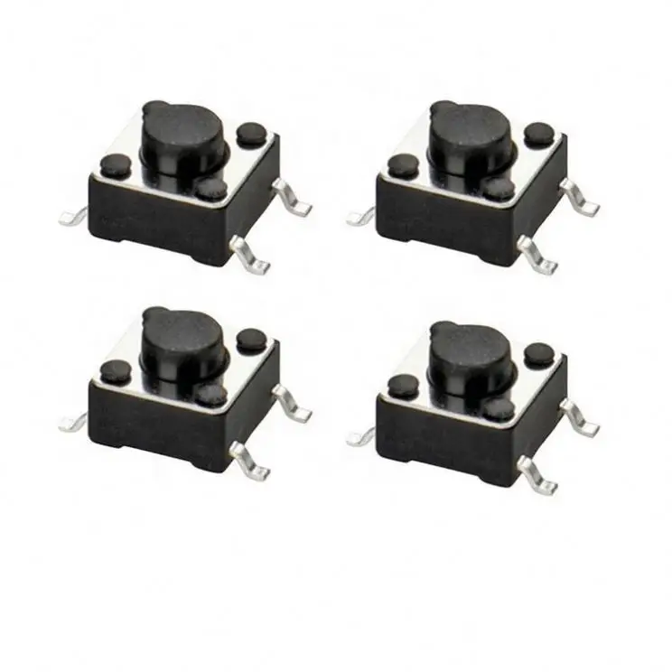 

SeekEC High Quality ROHS Approved tactile switch 6x6 SMT tact switch 4.3mm-20mm High with 9.2 foot position
