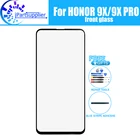 Переднее стекло для экрана Huawei HONOR 9X, 100% оригинал, стекло для сенсорного экрана, внешняя линза для телефона Huawei HONOR 9X PRO