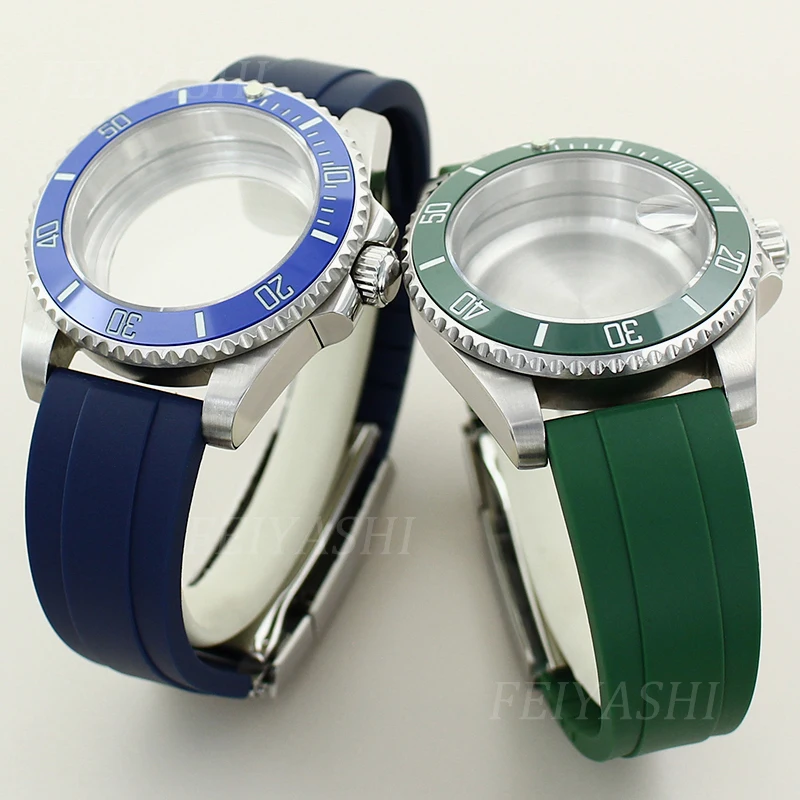 Часы наручные водонепроницаемые 40 мм для SUB Seiko NH35 NH36 NH38 NH34 Miyota 8215 ETA 2824