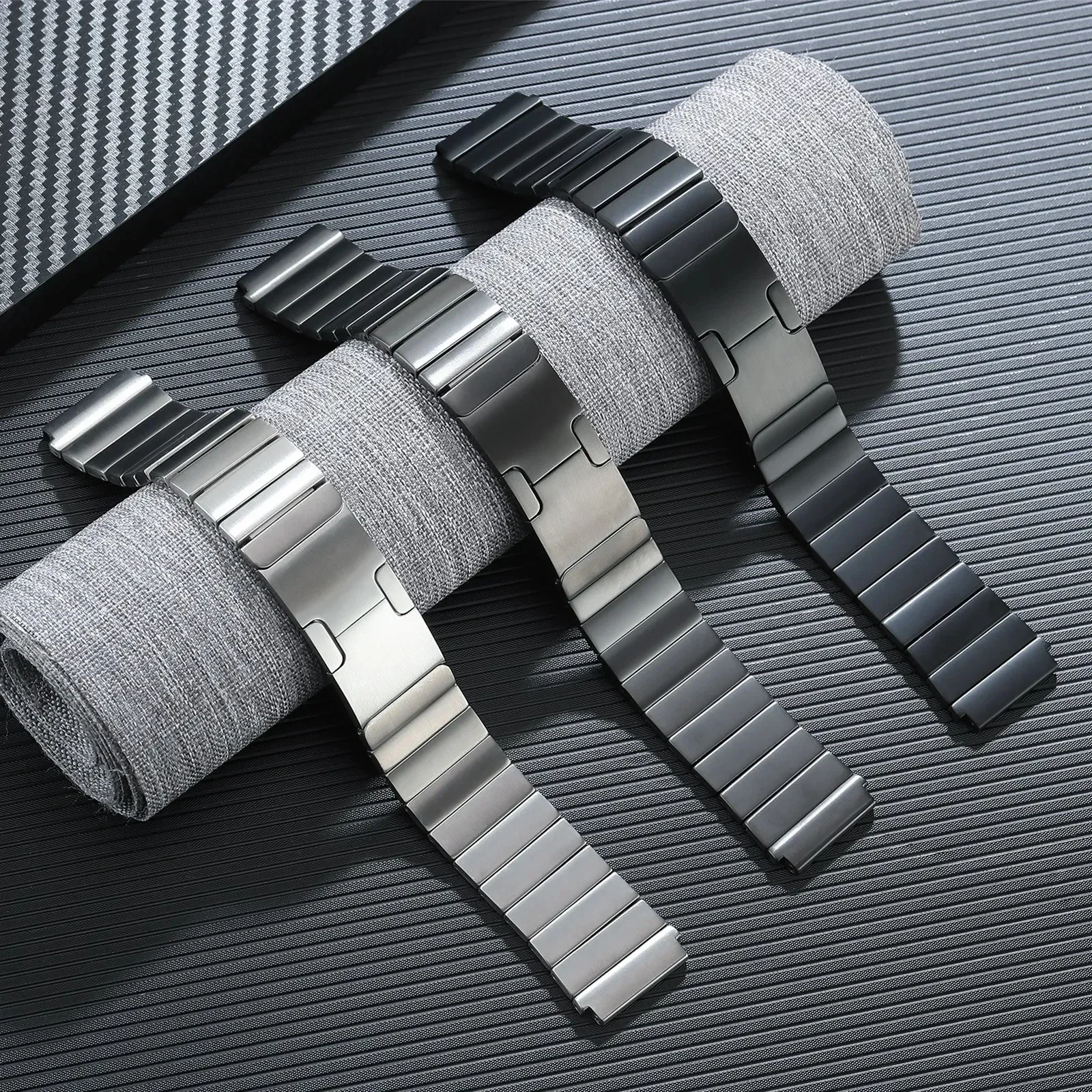 Ремешок для Huawei Watch GT5/5Pro 46 мм металлический браслет из нержавеющей стали 5/4/3 Pro