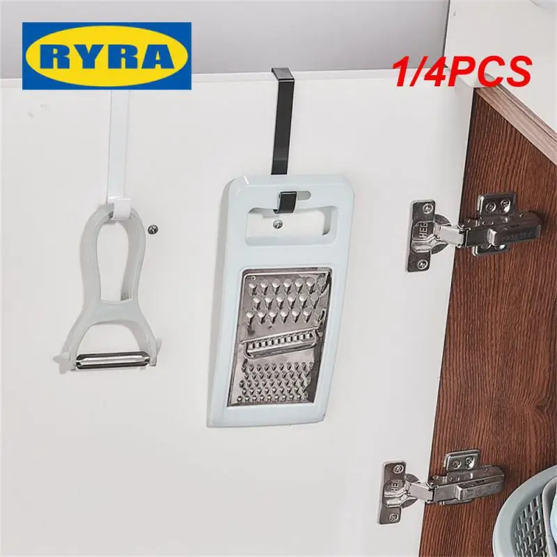 

1/4PCS Fashion Creative Hook Durable Save Space Popular Space Aluminum Radiator Hook For Cabinet Door Convenient