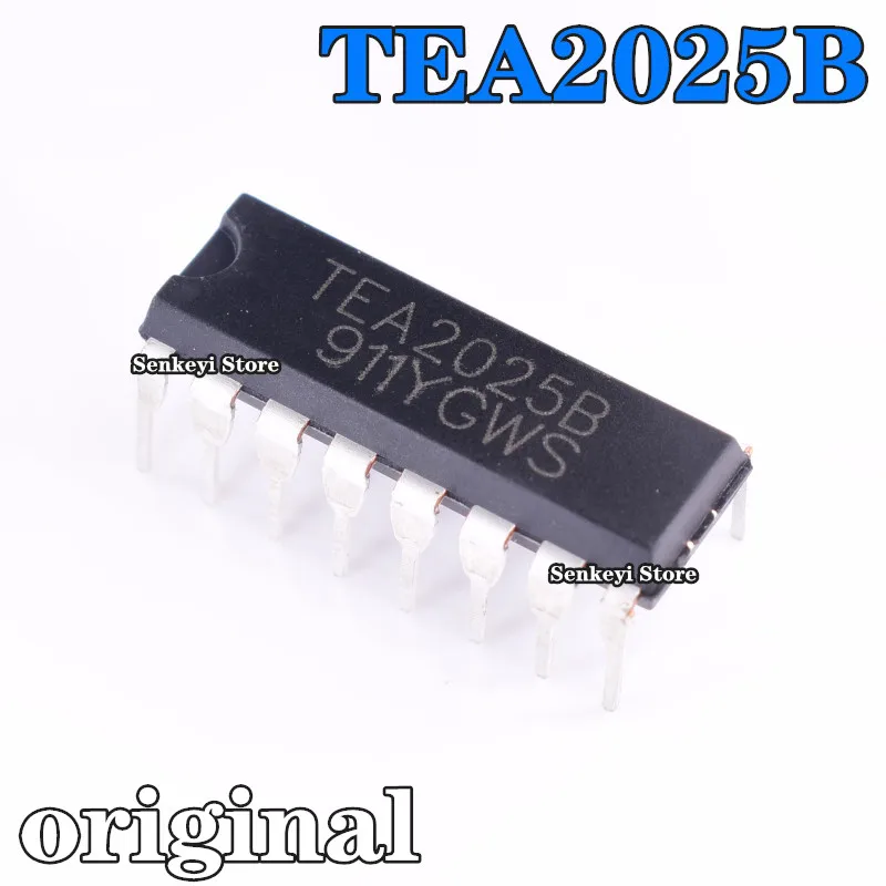

New original TEA2025 TEA2025B in-line DIP16 audio amplifier chip