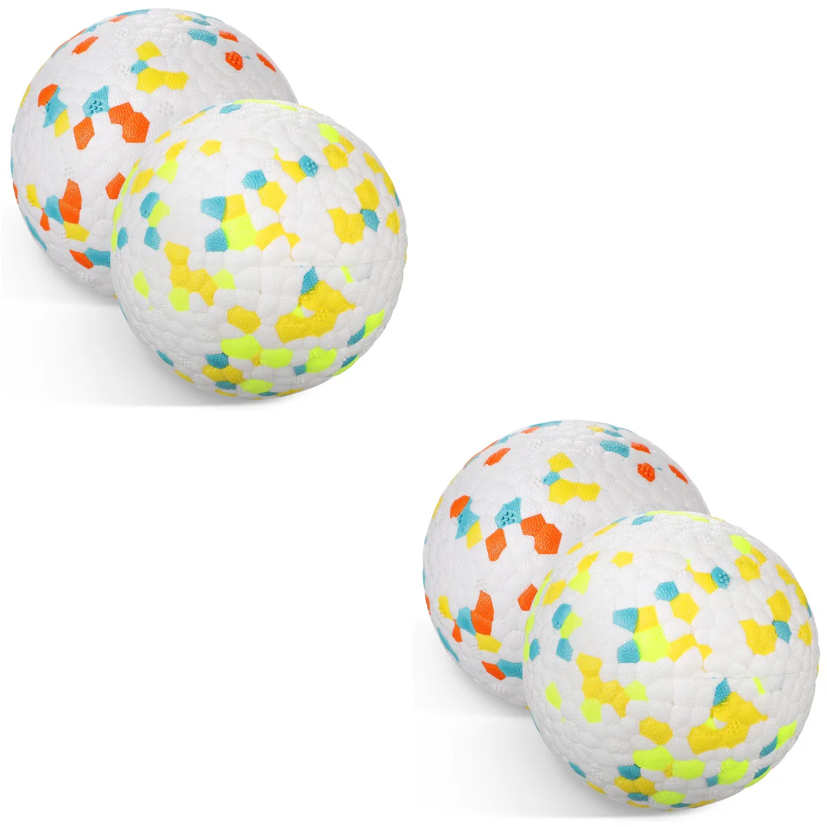 

4 Pcs Chew Medium Large Training For Bouncy Dog Balls Dog Chew Balls for Teething Chewing Puppy Dog