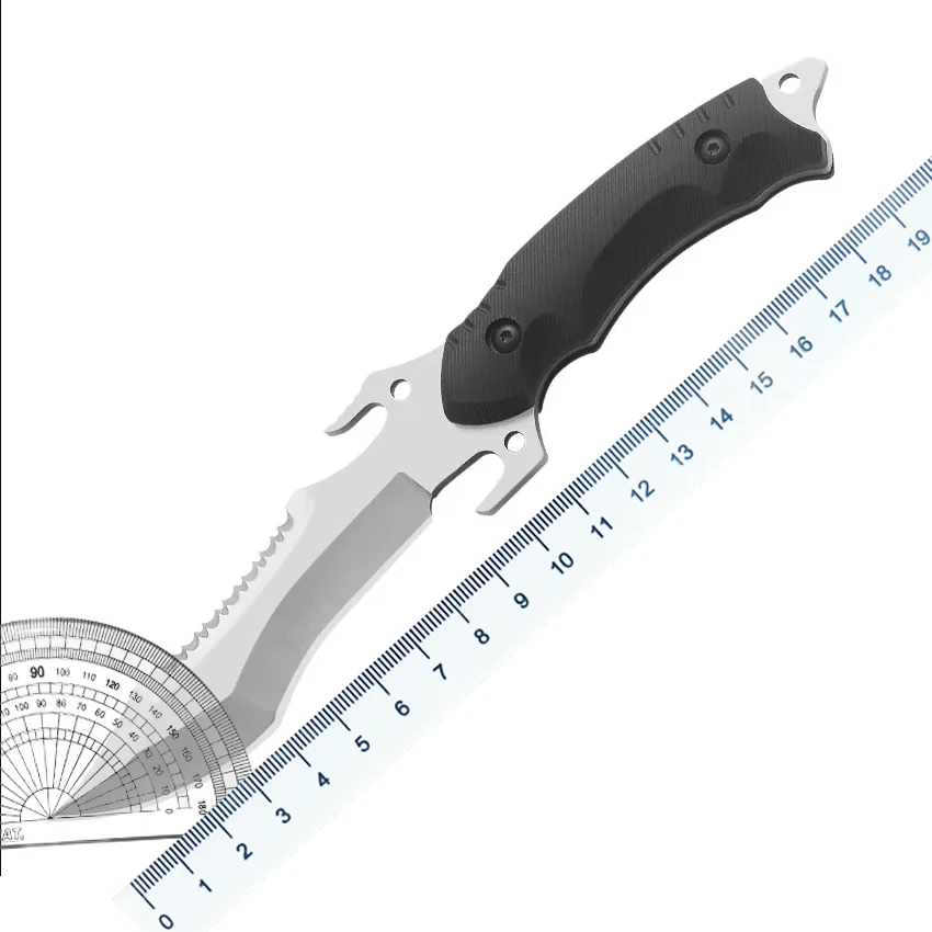 Тактический Нож С Фиксированным Лезвием 8cr13mov Из Нержавеющей Стали Для