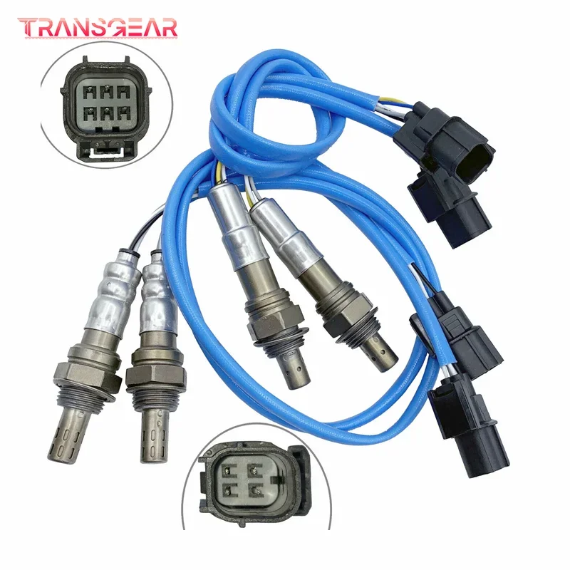 4 шт. 234-5053 234-4351 датчик кислорода вверх + вниз подходит для Acura MDX 3.7L 07-09