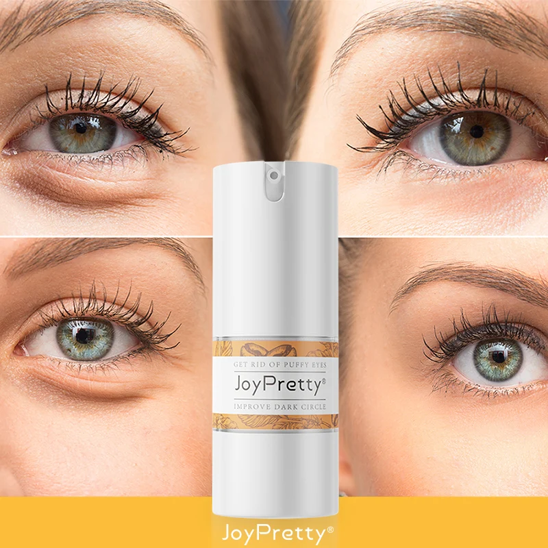JoyPretty 15ML Caffeine Eye Cream Anti Aging Dark Circle Eye Bags Wrinkle Remove Moisturizing Anti-Puffiness Eyes Skin Care Mask