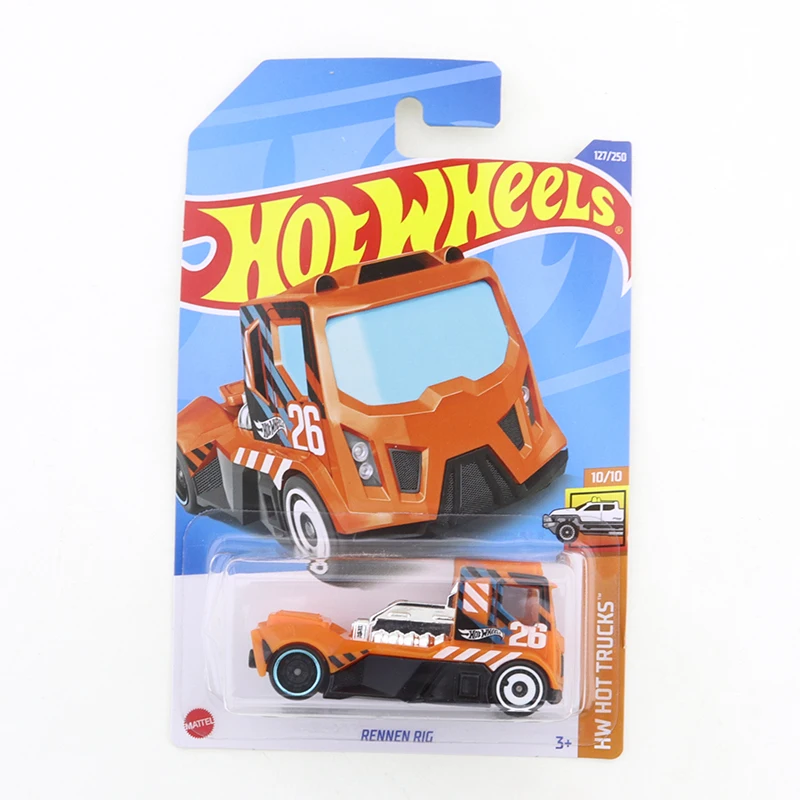 

2022 Original Hot Wheels F batch RENNEN RIG Alloy Car Model Boy Toys