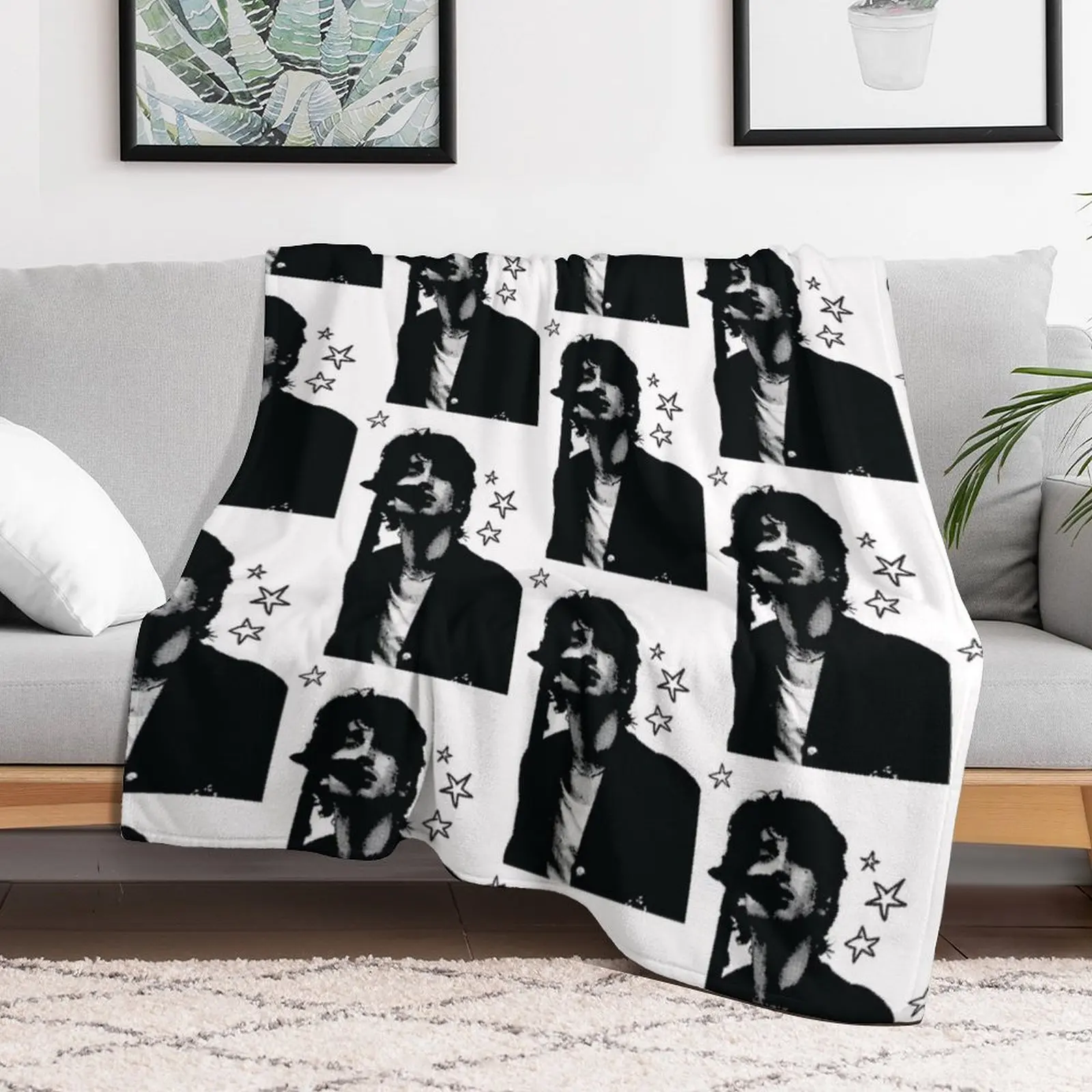 Ингалятор - Elijah Hewson Плед Персонализированный подарок Thins Многоцелевые мягкие