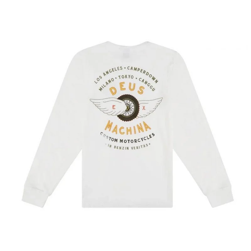 Футболка велосипедная с длинным рукавом дышащая в стиле ретро