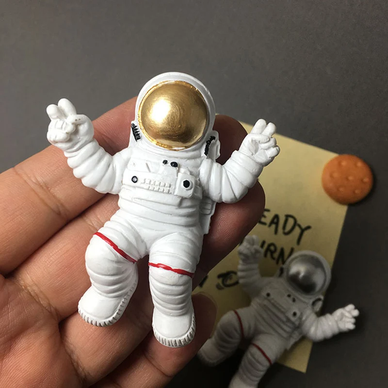 

Магнитная доска для сообщений коллекционный подарок 3D магниты на холодильник мультяшный астронавт магнит на холодильник
