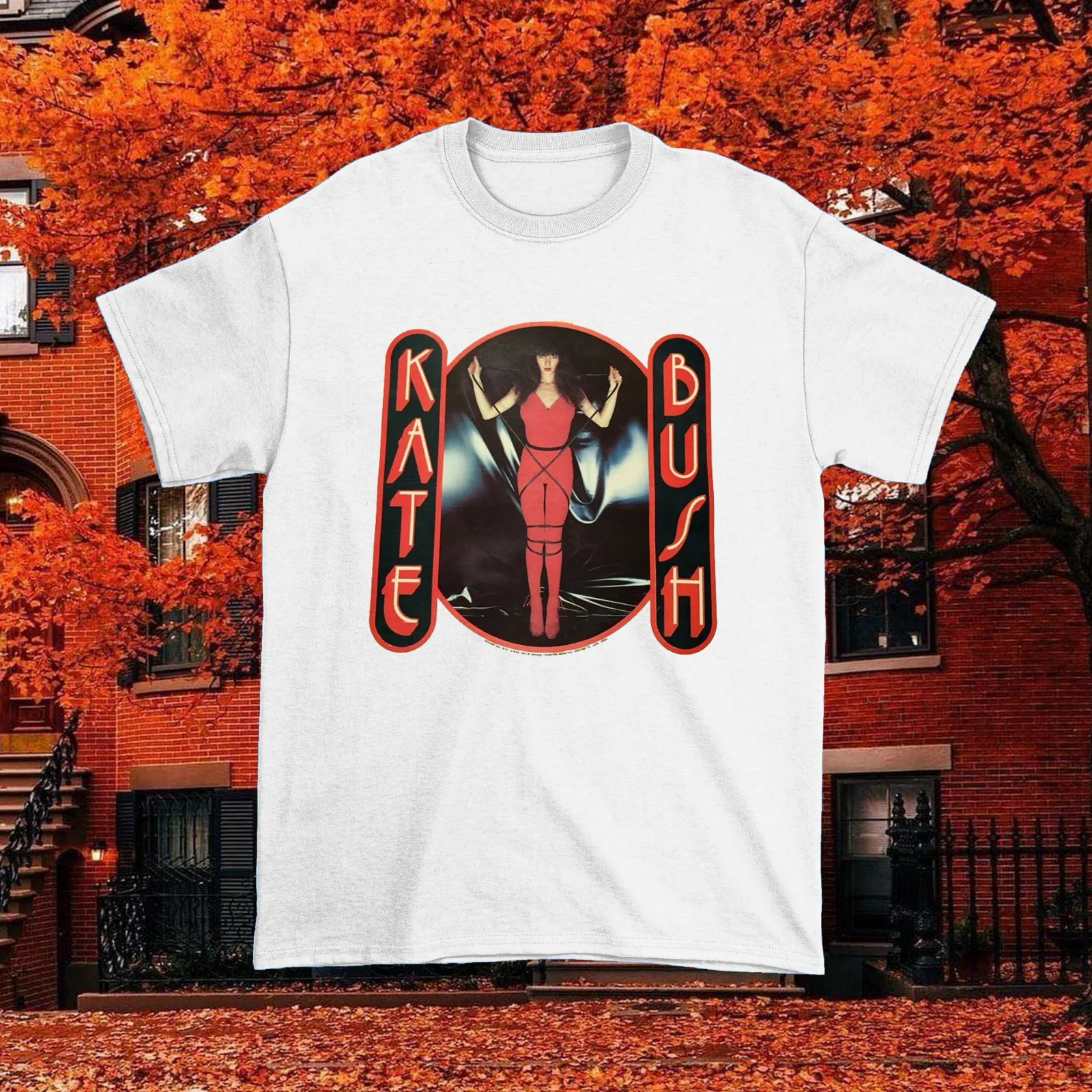 Белая футболка унисекс все размеры Kate Bush Singer Music