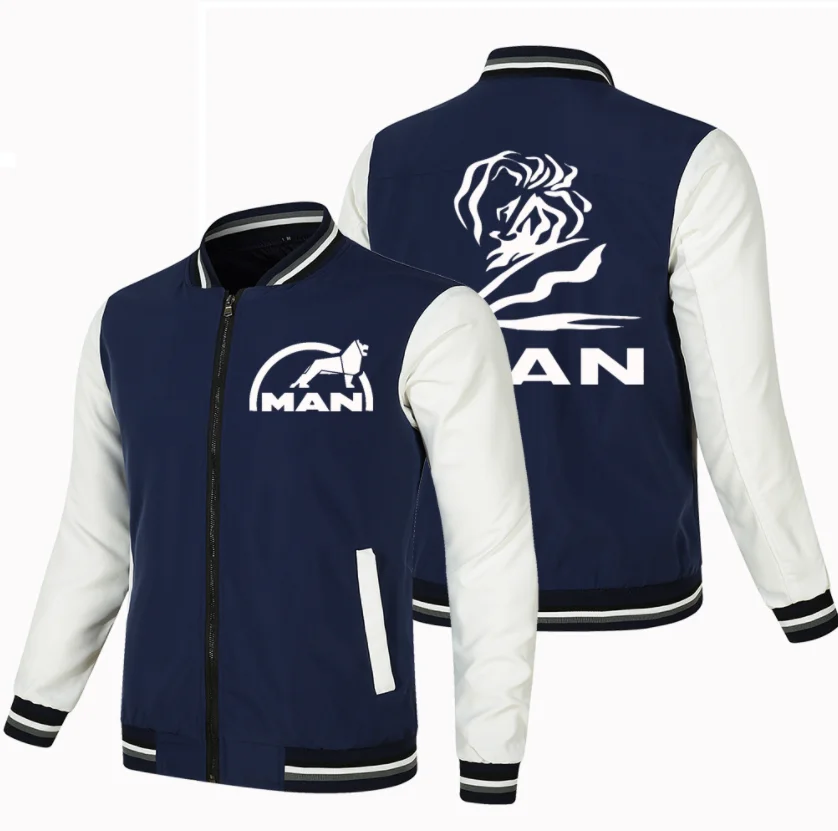 

2022 NEW Baseball Jacket Spring Autumn Fleece Cotton Slim Fit Jacket MAN Car Logo Sweatshirt Fashion Hip Hop